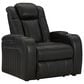 Ashley Cavemen Den Power Reclining Sofa and Recliner Set in Midnight, , large
