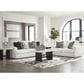 Ashley Karinne Stationary Sofa and Loveseat Set in Linen, , large