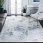 Safavieh Orchard Oriental 9" x 12" Grey and Blue Area Rug, , large