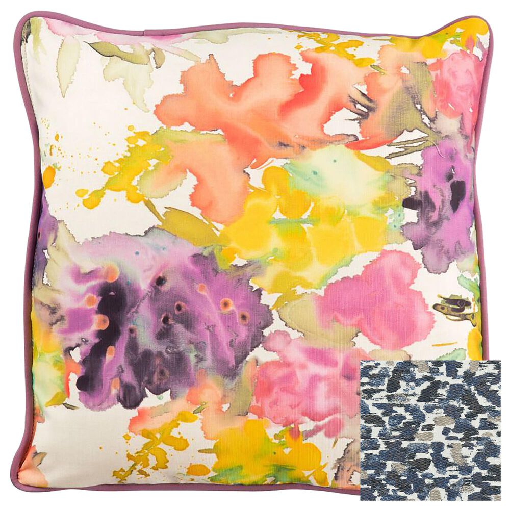 Woodard 20" Square Throw Pillow in Fairview Indigo, , large