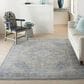 Nourison Starry Nights STN07 10" x 13" Blue Area Rug, , large