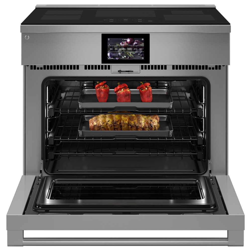 Monogram 36" Induction Professional Range with 5-Elements in  Stainless Steel, , large
