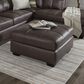 Ashley Barlin Mills Oversized Accent Ottoman in Umber, , large