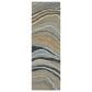 Oriental Weavers Kipton KIP07 2"6" x 8" Grey and Blue Runner, , large