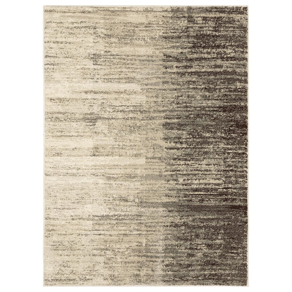 Oriental Weavers Carson Barstow 735A 9"10" x 12"10" Beige Area Rug, , large