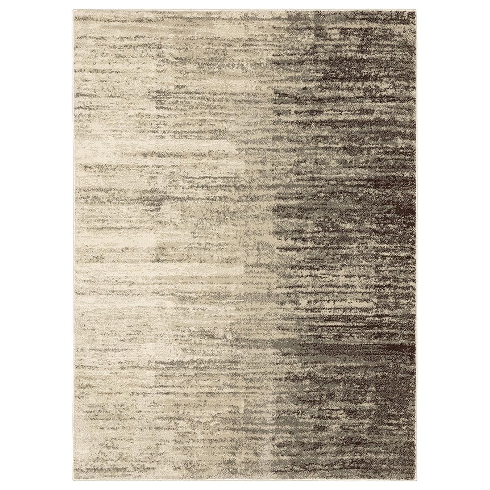 Oriental Weavers Carson Barstow 735A 9"10" x 12"10" Beige Area Rug, , large