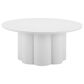 Zuo Modern Palmier Patio Coffee Table in White, , large
