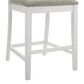 Armen Living Nolan 30" Bar Stool in Matte White, , large
