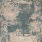 Nourison Maxell MAE13 5"3" x 7"3" Ivory and Teal Area Rug, , large