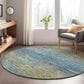 Dalyn Rug Company Trevi 8" Round Denim Area Rug, , large