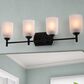 Vaxcel Laurelhurst 4-Light Bathroom Vanity in Matte Black, , large