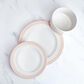 Lifetime Brands Rising Up 12-Piece Dinnerware Set in Blush, , large