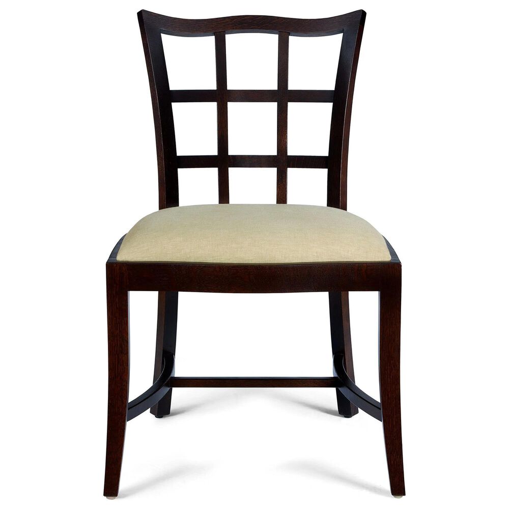 Stickley Furniture Surrey Hills Dining Side Chair with Kiln Dried Solid Oak Frame in Mink, , large