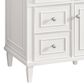James Martin Vanities Lorelai 48" Single Vanity in Bright White with 3 cm Eternal Jasmine Pearl Quartz Top, , large