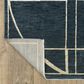 Oriental Weavers Reed 3"3" x 5" Blue and Ivory Area Rug, , large