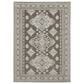 Oriental Weavers Intrigue INT06 3"10" x 5"5" Grey Area Rug, , large