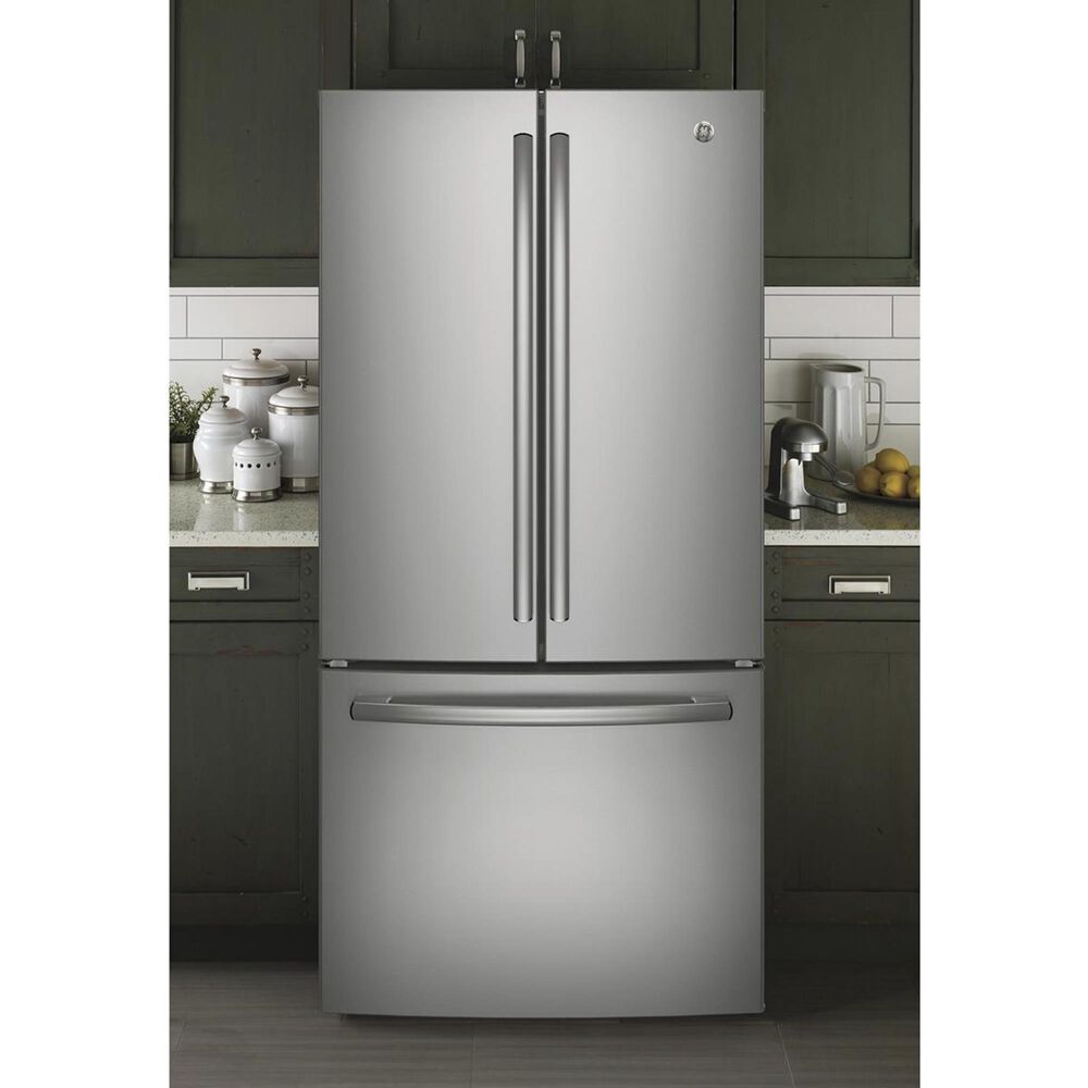 Ge Appliances 24 8 Cu Ft French Door Refrigerator With Internal Water Dispenser Nebraska Furniture Mart