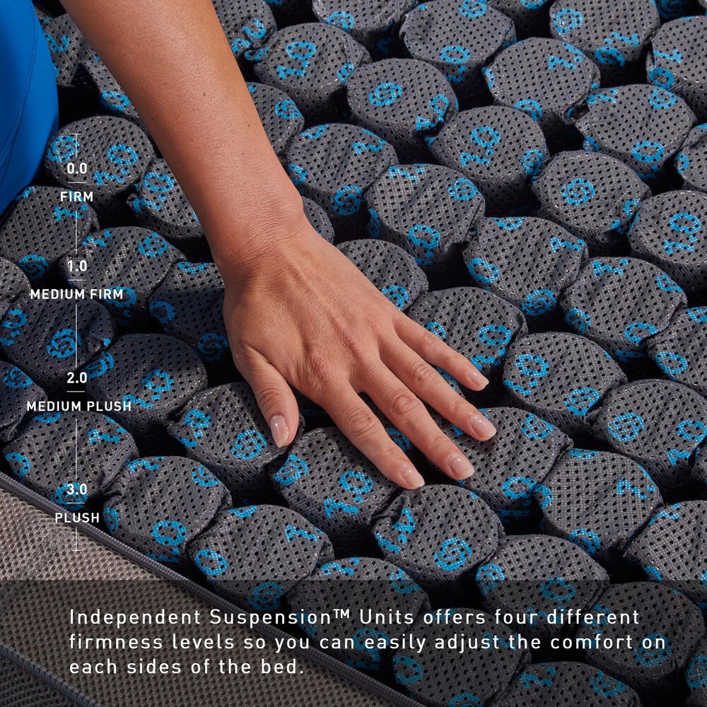 Bedgear M3 Queen Performance Mattress with 1.0 and 3.0 Independent Suspension Units, , large