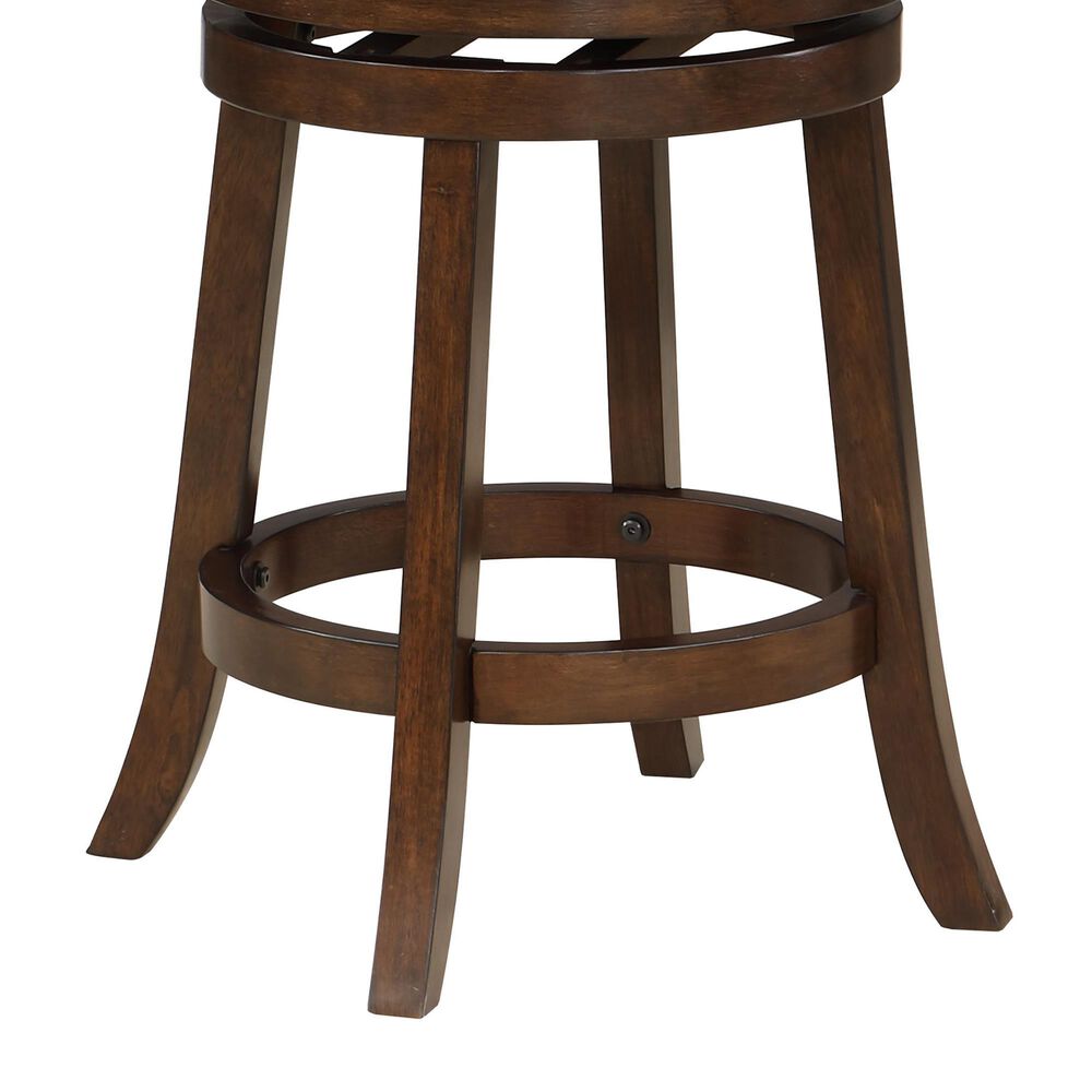 New Heritage Gia 24" Swivel Counter Stool in Cherry, , large