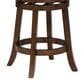 New Heritage Gia 24" Swivel Counter Stool in Cherry, , large