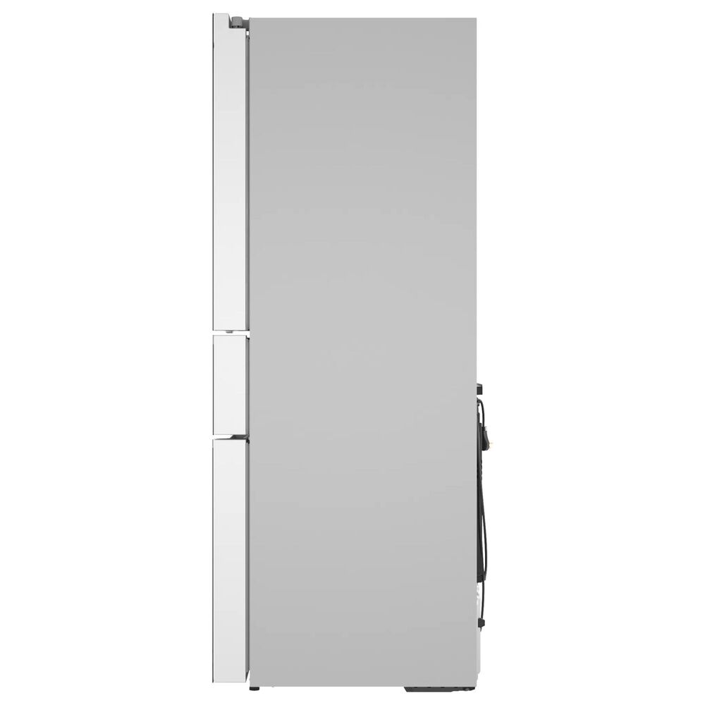 Bosch 800 Series 20.5 Cu. Ft. French Door Bottom Mount Refrigerator with Glass Door in Arctic White, , large