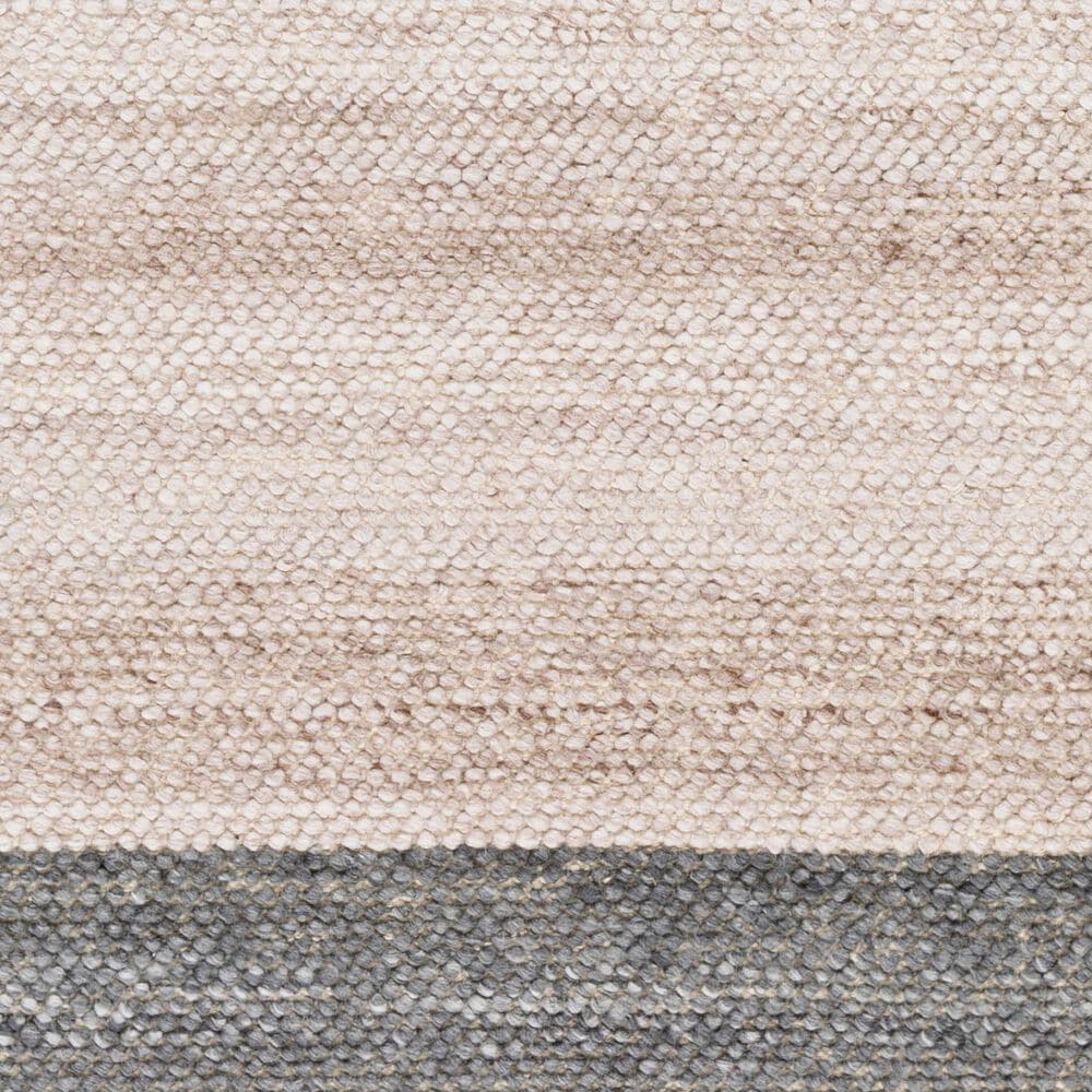 Surya Reika REK-2308 2&#39; x 3&#39; Light Gray, Denim and Brown Area Rug, , large