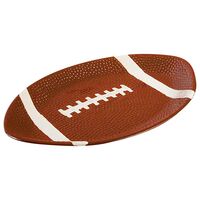 Home Essentials & Beyond 17 in. Football Shape Platter