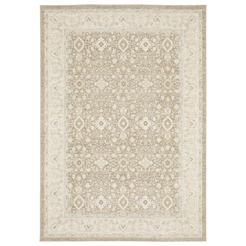 Oriental Weavers Lauren LRN02 Brown 2"2" x 7" Runner, , large