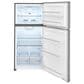 Frigidaire Gallery 20 Cu. Ft. 30" Wide Top Freezer Refrigerator in Stainless Steel, , large