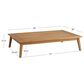 Linon Home Decor Fontana Patio Coffee Table in Natural, , large