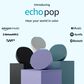 Amazon Echo Pop Full sound compact smart speaker with Alexa in Lavender Bloom, , large