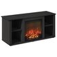 HOMLUX 47" TV Stand with No Heat Electric Fireplace in Americano, , large