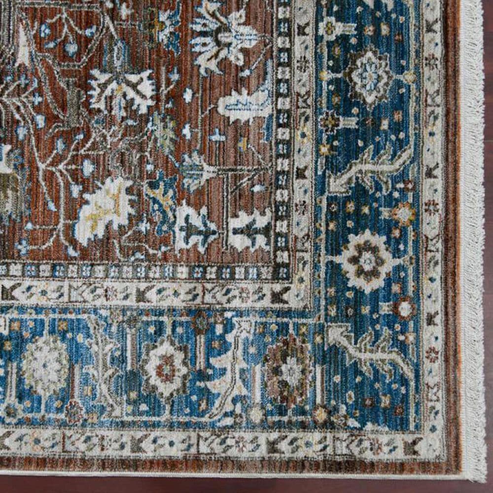 Amer Rugs Arcadia 2&#39; x 3&#39; Red Navy Area Rug, , large