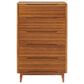 Natural Bamboo Furnishings Currant 4-Piece Queen Bedroom Set in Amber, , large