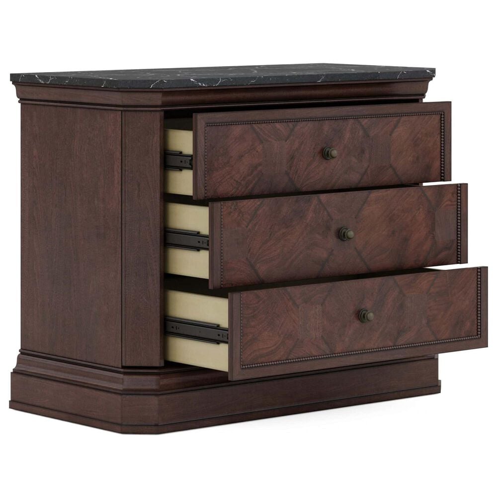 Vantage Revival 3-Drawer Bachelor&#39;s Chest in Napa Mahogany, , large