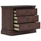 Vantage Revival 3-Drawer Bachelor"s Chest in Napa Mahogany, , large