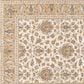 Oriental Weavers Maharaja Dakota 5091W 7"10" x 10"10" Ivory and Gold Area Rug, , large