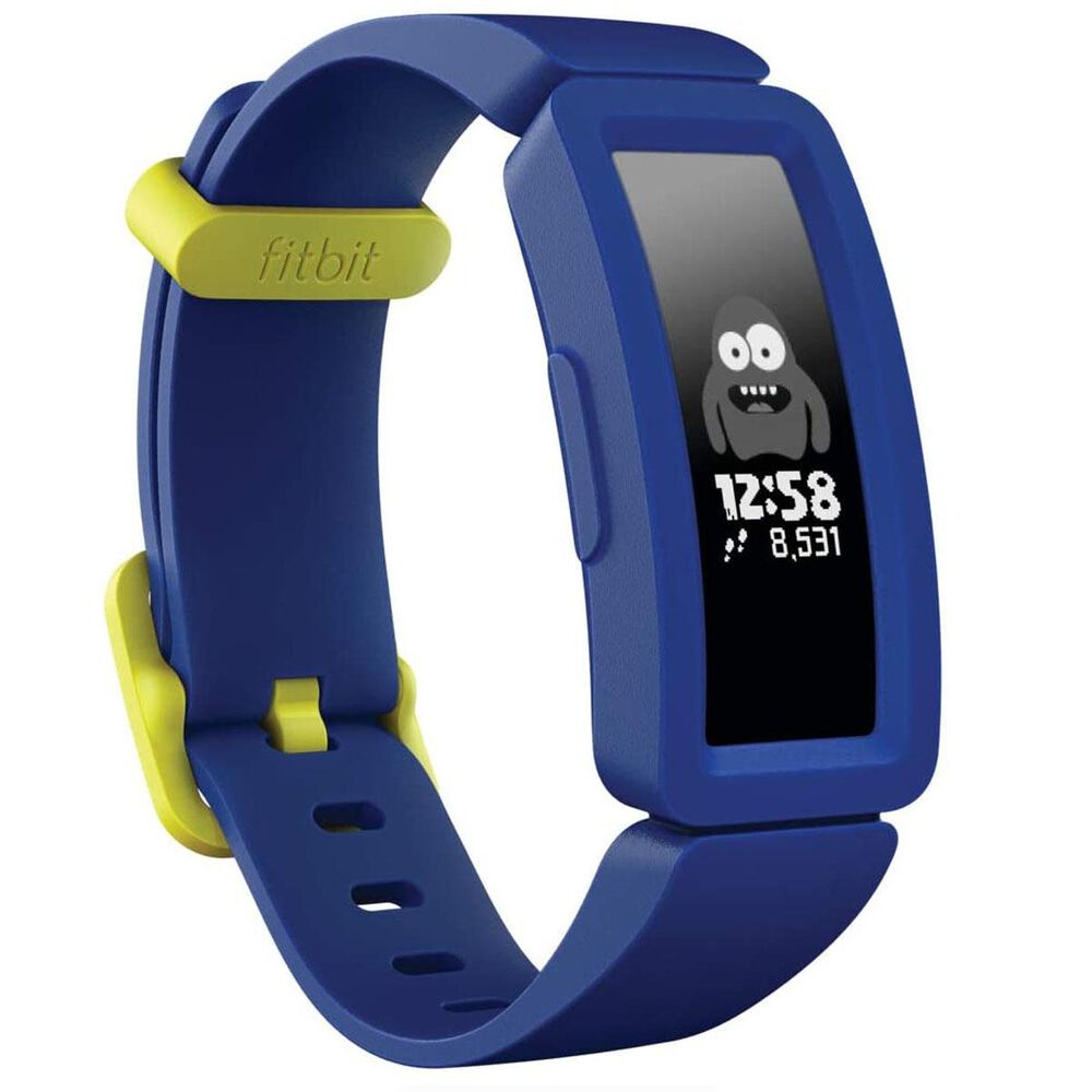 Fitbit Ace 2 Kids Activity Tracker in Night Sky and Neon Yellow, , large