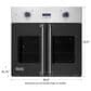 Viking Range 30" Electric Single French-Door Oven in Cast Black, , large