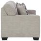 Ashley Mahoney Stationary Sofa and Loveseat Set in Pebble, , large