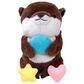 LAUT Ocean Otter Wallet in Brown and White, , large