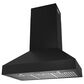 Thor Kitchen 36" Professional Wall Mount Pyramid Range Hood in Matte Black, , large
