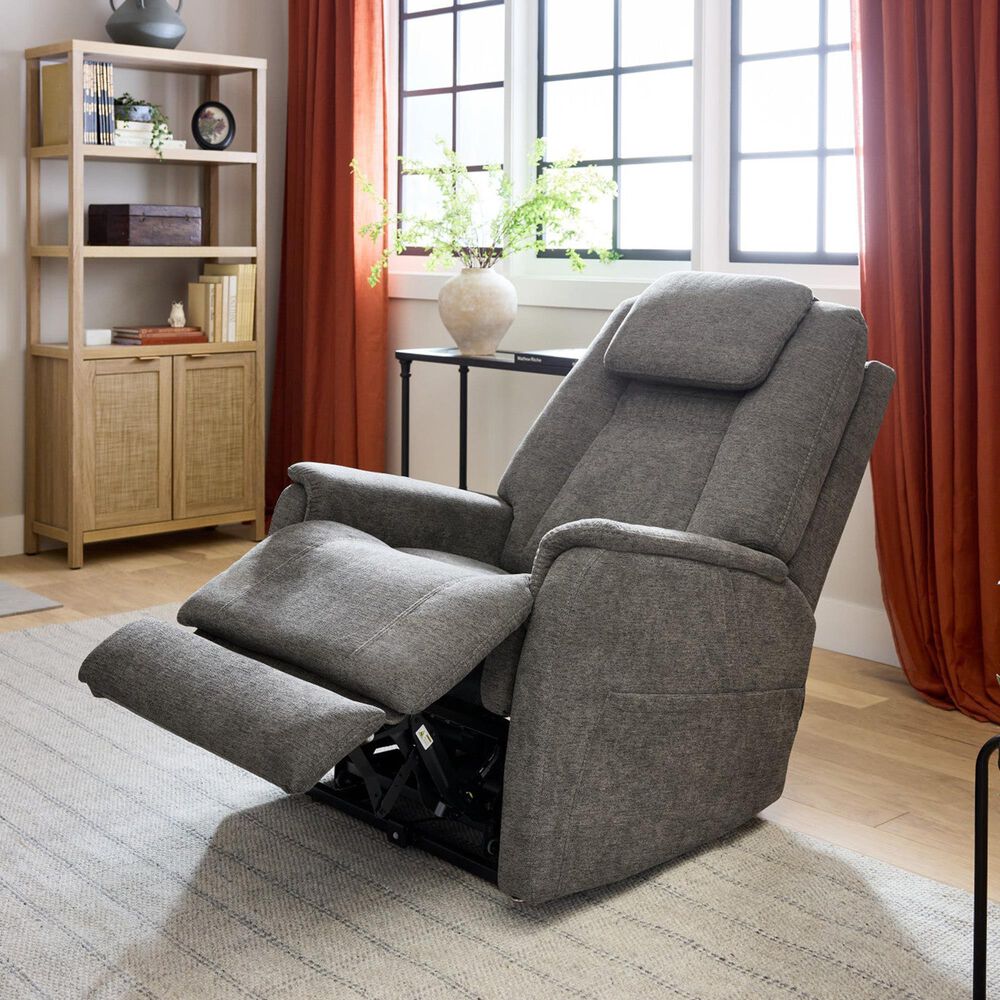 Flexsteel Zecliner Model 3+ Power Lift Recliner in Umber, , large