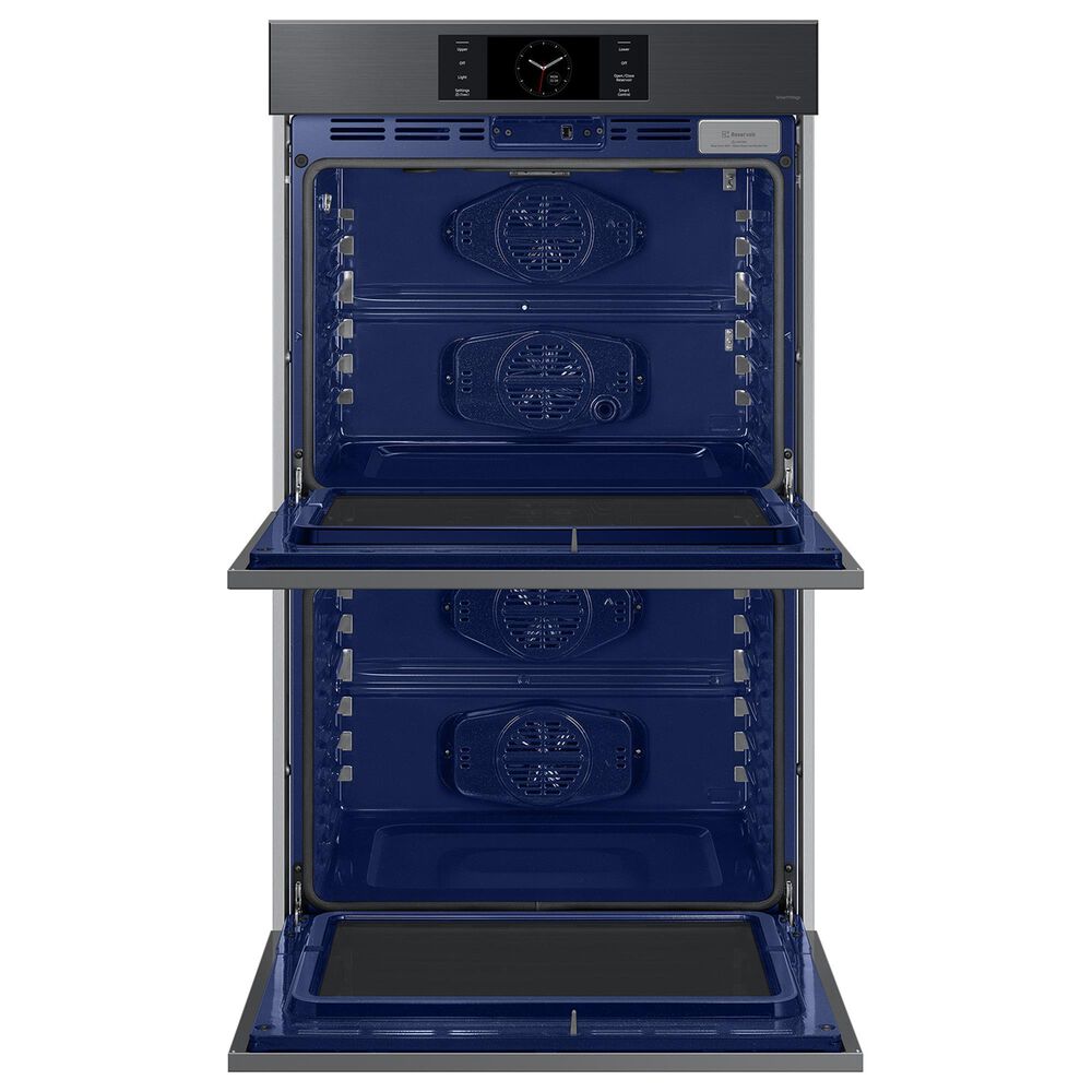 Samsung Bespoke Bespoke 30&quot; Double Wall Oven with AI Pro Cooking Camera in Matte Black Steel, , large