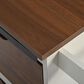 HOMLUX 56" Kitchen Island with Drop Leaf in White, , large