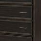 at HOME Caldwell Chest in Caldwell Dark Brown with Black, , large