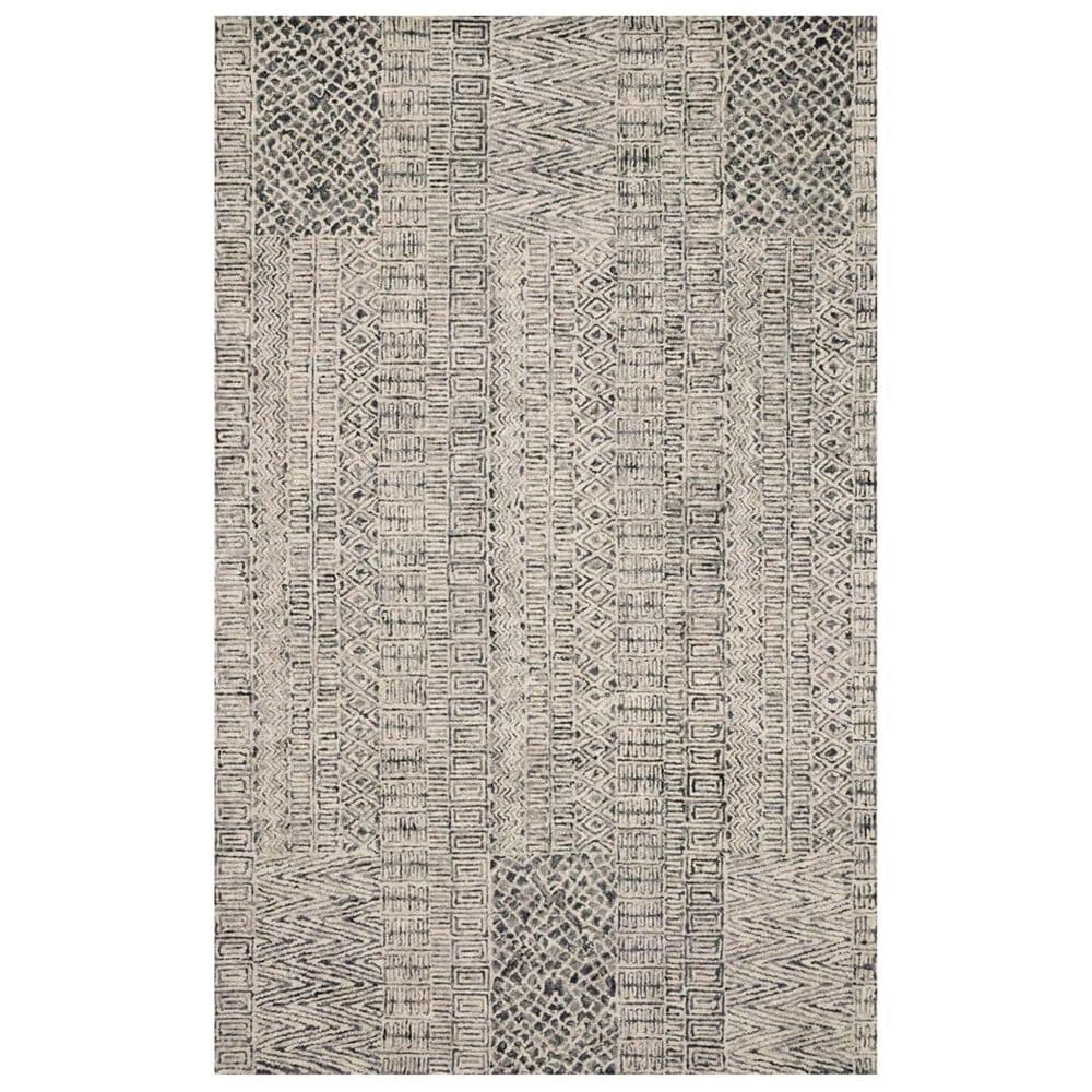 Loloi Peregrine PER-06 7"9" x 9"9" Charcoal, , large
