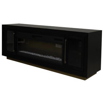 Ironleaf Montrose 74" Fireplace TV Stand in Cappuccino, , large