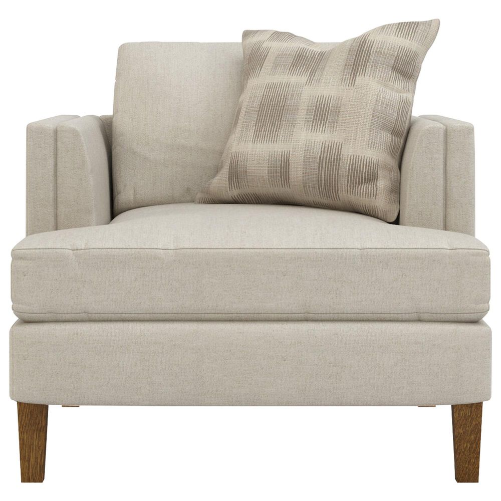 Stickley Furniture Surrey Hills Tuxedo Arm Chair in Medium Brown, , large