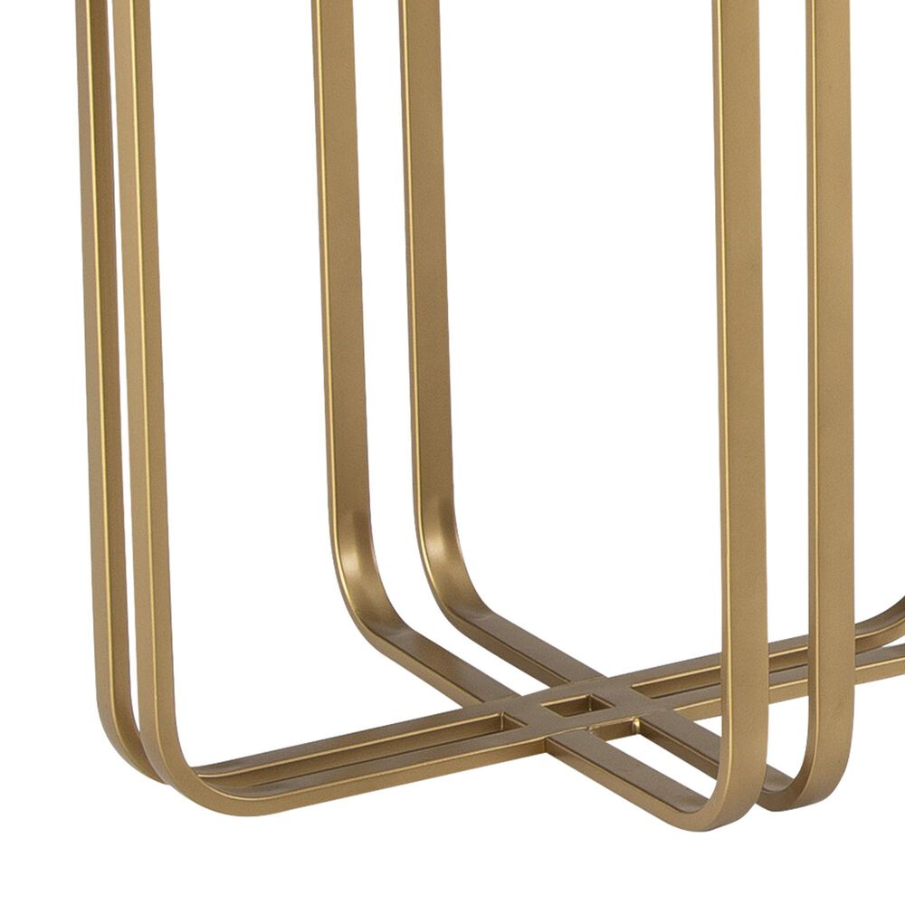 Ashley Milloton 3-Piece Occasional Table Set in Gold and Clear, , large
